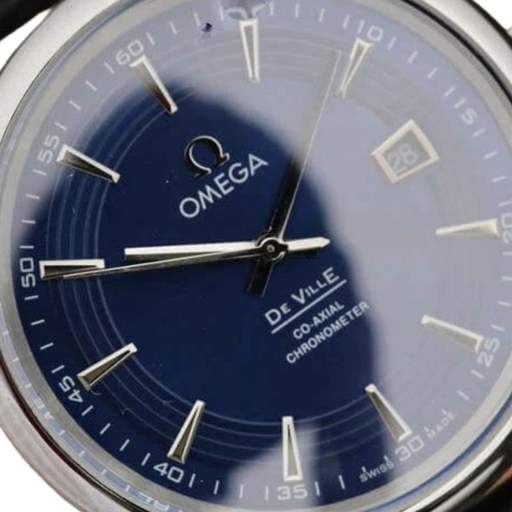 Omega De Ville Dark Blue Dial 431.33.41.21.03.001 Perfect Clone Edition - photo 2