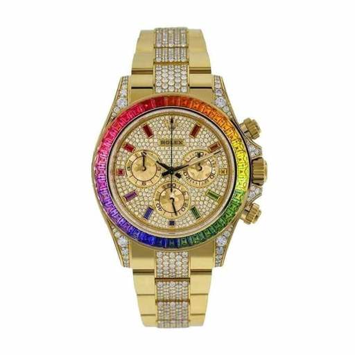Rolex Daytona “Rainbow” 116520-0016 Superior Replica - photo 3