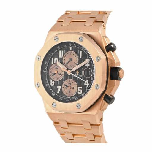 Audemars Piguet Royal Oak Offshore 26401RO “Rose Gold Chronograph” Deluxe Copy Quality - photo 2