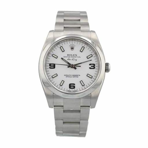 Rolex Air-King 114200 “White Dial” Elite Clone Edition