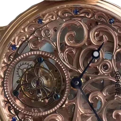 Patek Philippe Grand Complications Tourbillon Sapphire Rose Gold Ultra Fine Replica - photo 4