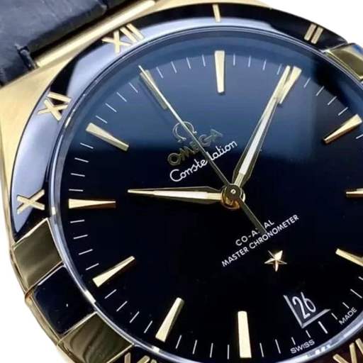 Omega Constellation Gold Case 131.63.41.21.01.001 Precision Replica Edition - photo 3