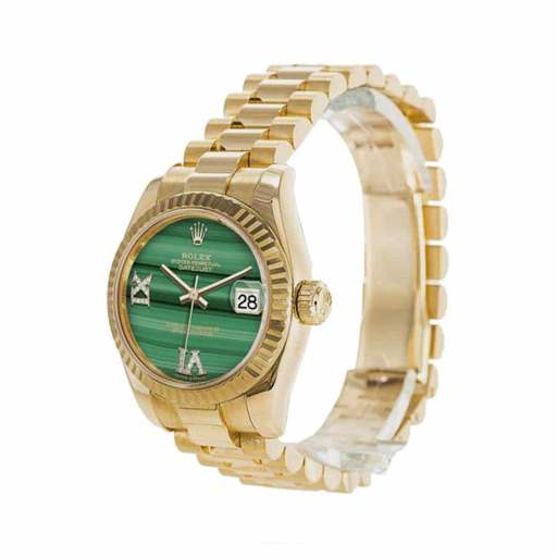 Rolex Datejust 126333 “Gold Green Dial” Signature Replica 1:1 - photo 2