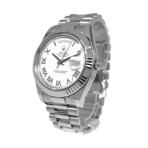 Rolex Day-Date II 218239 “White Dial” Perfect Clone Quality - photo 2