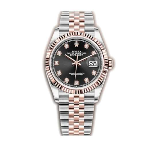 Rolex Datejust 126231 “Everose Motif Fluted” Detailed Replica