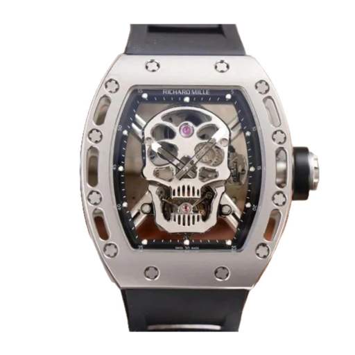 Richard Mille RM 52-01 Tourbillon “Skull” Grey Exclusive Clone Edition