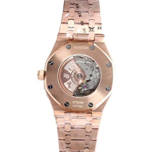 Audemars Piguet Royal Oak AP160SF296 “Iced Out Rose Gold” Top Grade Replica - photo 5