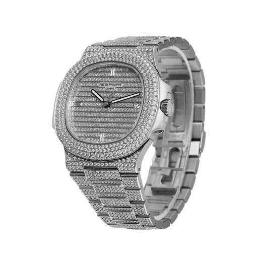Patek Philippe Nautilus 5719/10G-010 “Diamond” Swiss Super Clone - photo 2