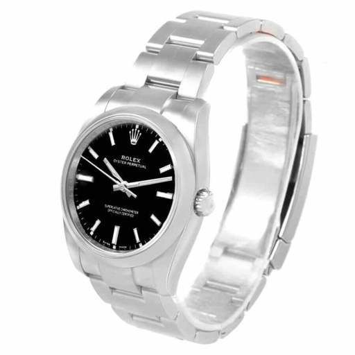 Rolex Air-King 114200 Oyster Perpetual “Black Dial” Signature Replica 1:1 - photo 2
