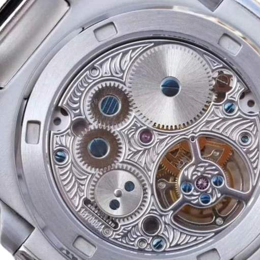 Patek Philippe Nautilus 5711 Tourbillon “Jumbo” White Dial Near Original Replica - photo 4