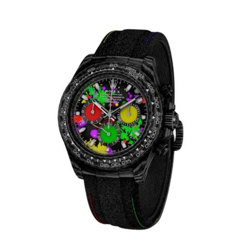 Rolex Daytona “Carbon” 4130 Masterpiece Replica - photo 2
