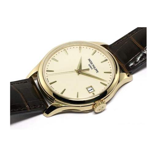 Patek Philippe Calatrava 5227J-001 “Yellow Gold Ivory Dial” Ultra Realistic Replica - photo 3