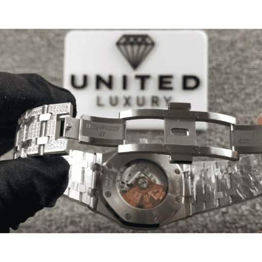 Audemars Piguet Royal Oak 15400 “Iced Out” Super Clone Perfect Clone Quality - photo 3