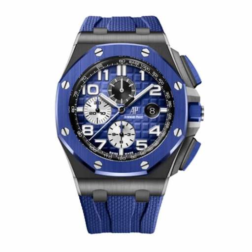 Audemars Piguet Royal Oak Offshore Chronograph 26405CE.OO.A002CA.01 “Black & Blue” Near Original Replica