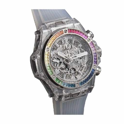 Hublot Big Bang Unico “Rainbow” Sapphire Case 411.JX.4803.RT.4099 True to Original Copy - photo 2