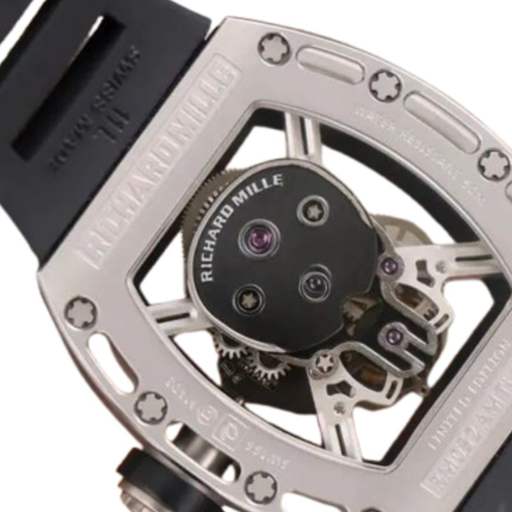 Richard Mille RM 52-01 Tourbillon “Skull” Grey Exclusive Clone Edition - photo 7