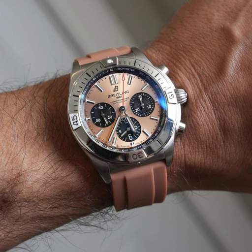 Breitling – Chronomat –  Rubber Strap – Brown - photo 2