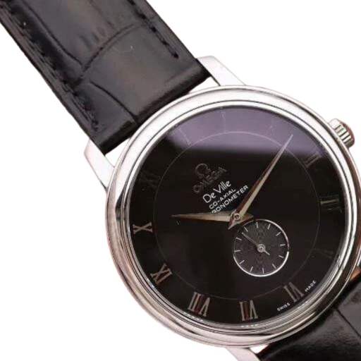 Omega De Ville Prestige Black Dial 4813.50.01 Exact Replica 1:1 - photo 3