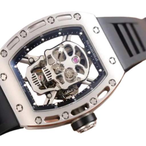 Richard Mille RM 52-01 Tourbillon “Skull” Grey Exclusive Clone Edition - photo 4
