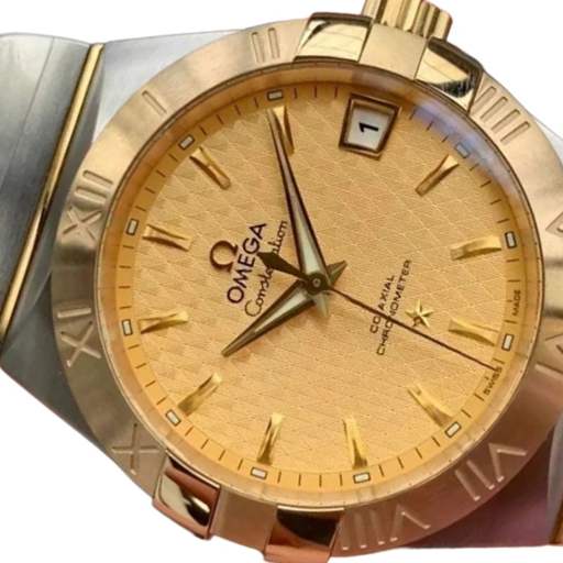 Omega Constellation Gold Dial 123.20.38.21.08.001 Master Clone Quality - photo 2