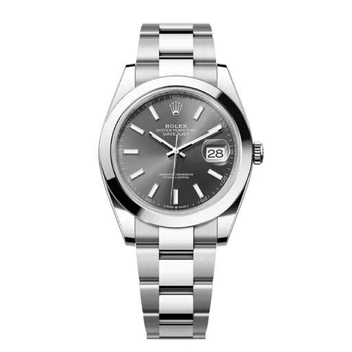 Rolex Datejust 126300 “Smoke Grey Dial Oyster” Premium Clone Replica