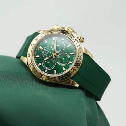 Rolex – Daytona –  Rubber Strap – Green - photo 2