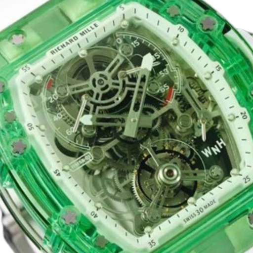 Richard Mille RM 56-01 Tourbillon Green Transparent Superior Replica - photo 4