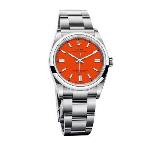 Rolex Oyster Perpetual 126000 “Coral Red Dial” Ultra Detailed Clone - photo 2
